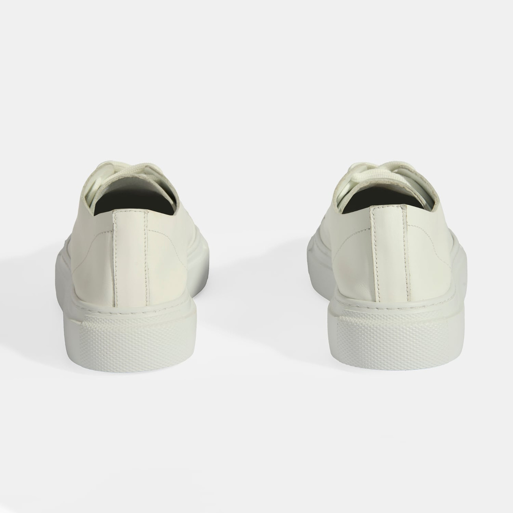 Denissy Beyaz Erkek Deri Günlük Ayakkabı