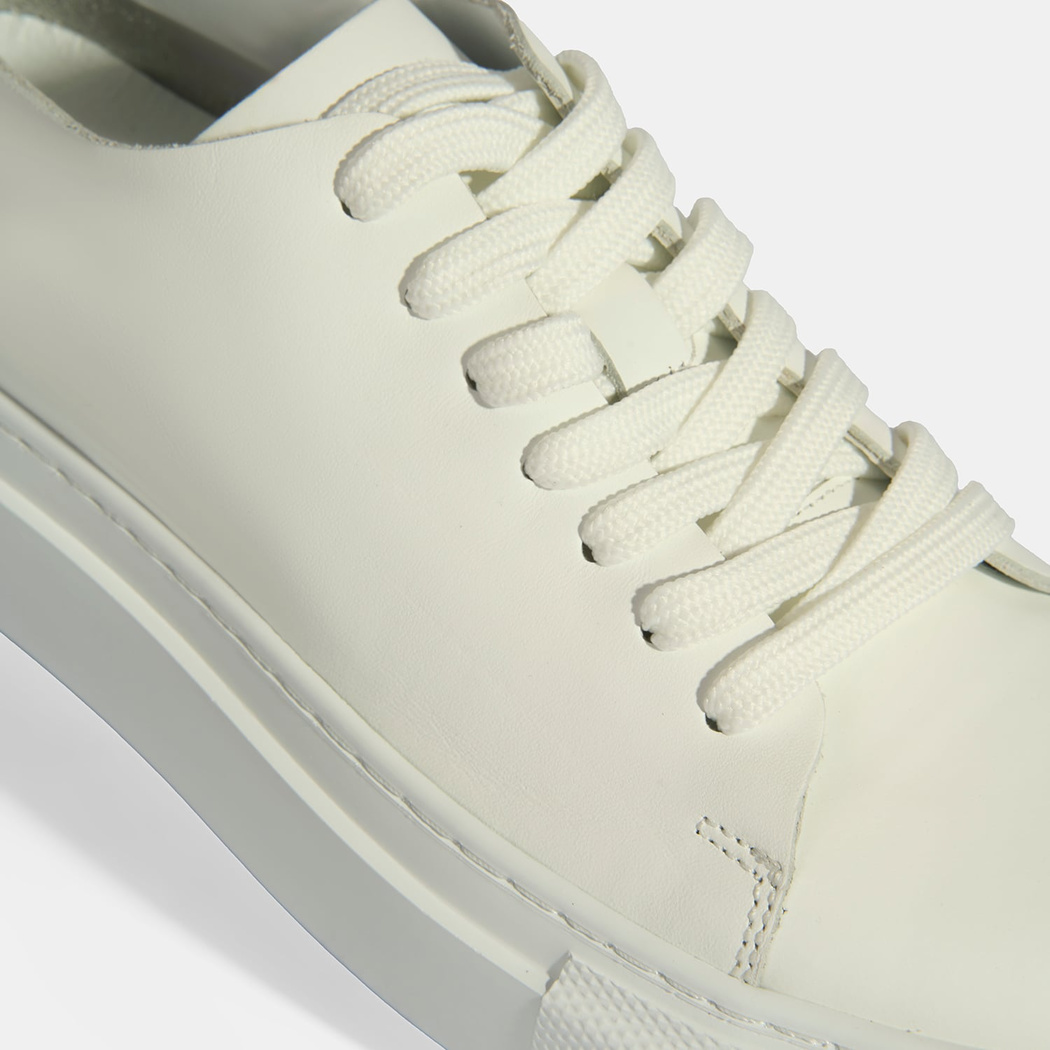 Denissy Beyaz Erkek Deri Günlük Ayakkabı