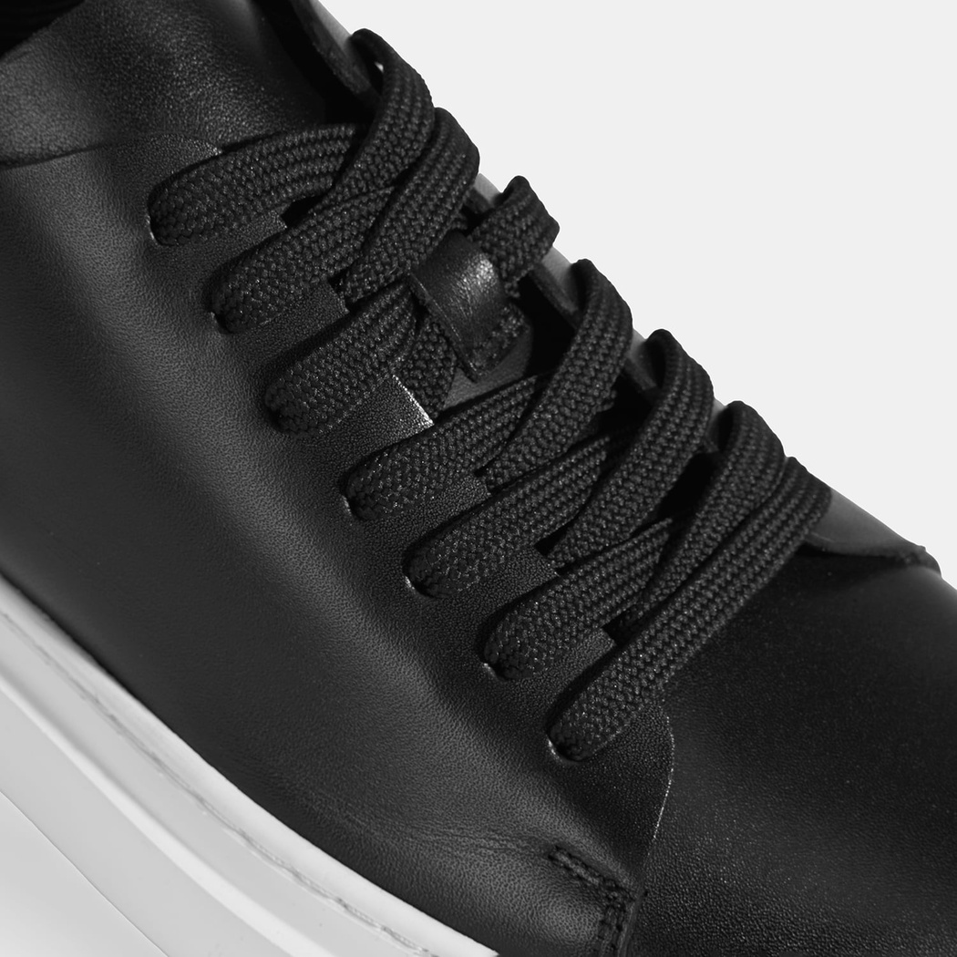 Denissy Siyah Erkek Deri Ayakkabı