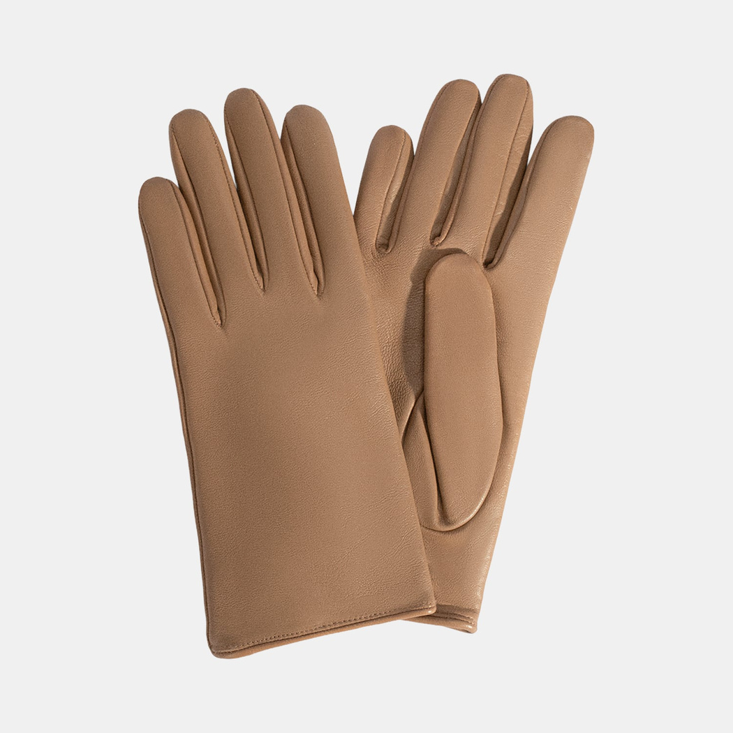 DESA - FY Bej Kadın Deri Eldiven