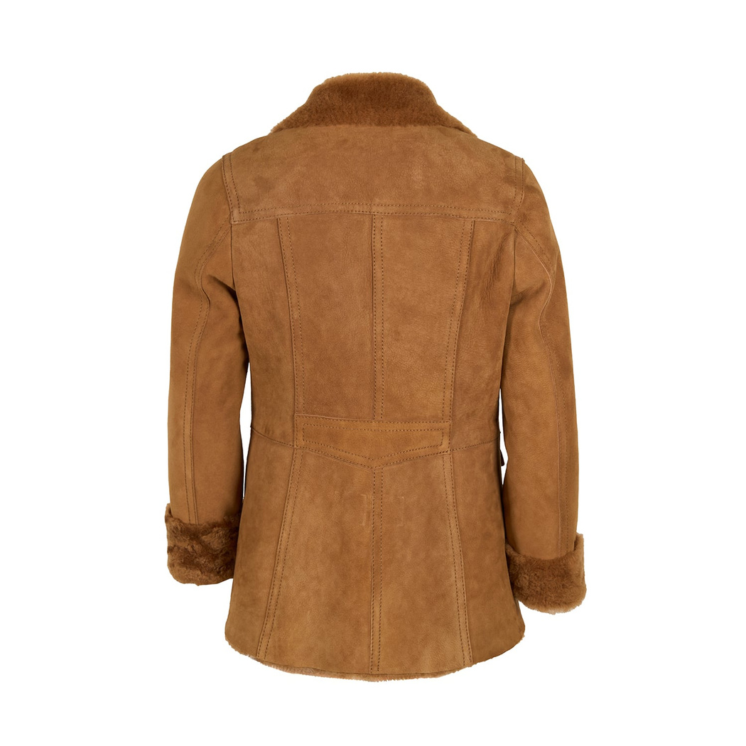 Diany Kahve Kürk Ceket