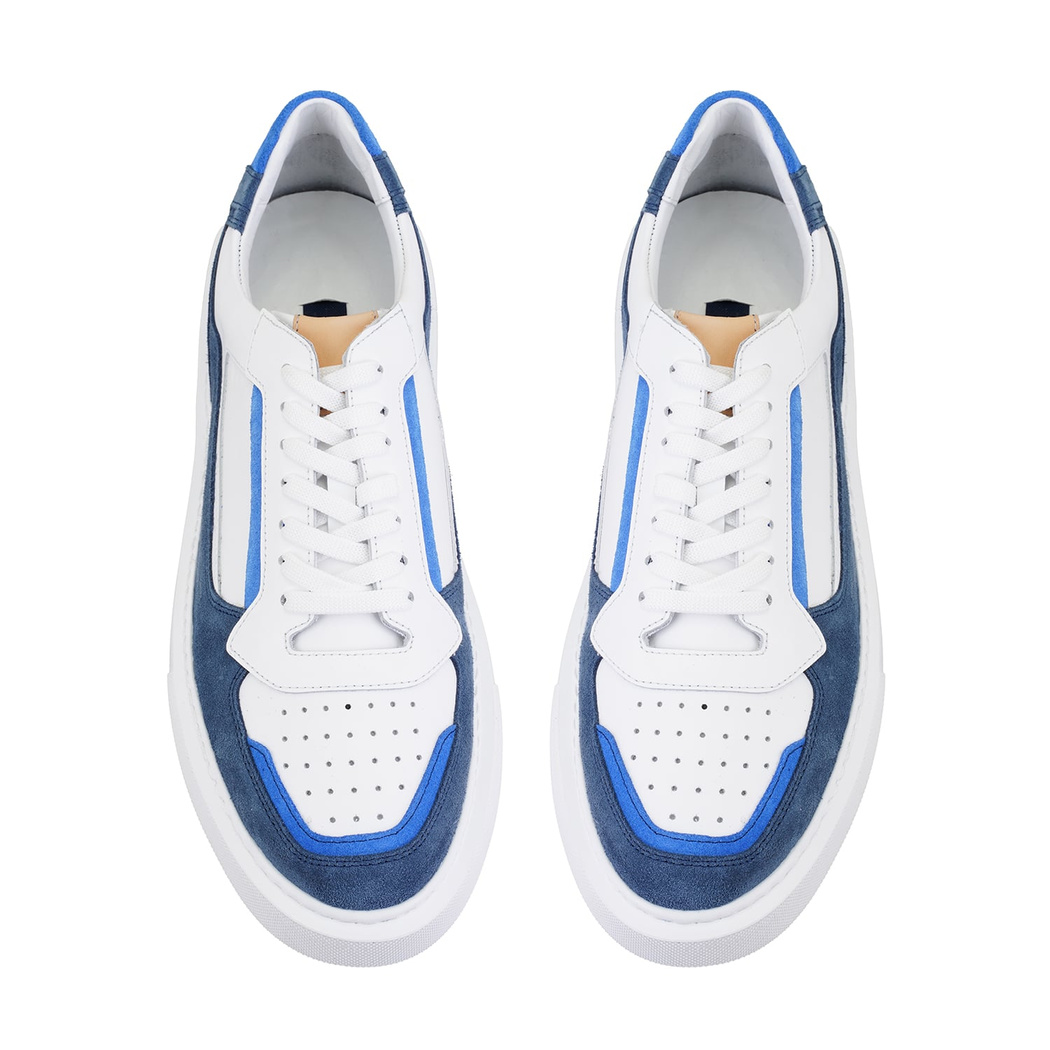 Dillon Beyaz Erkek Deri Spor Ayakkabı