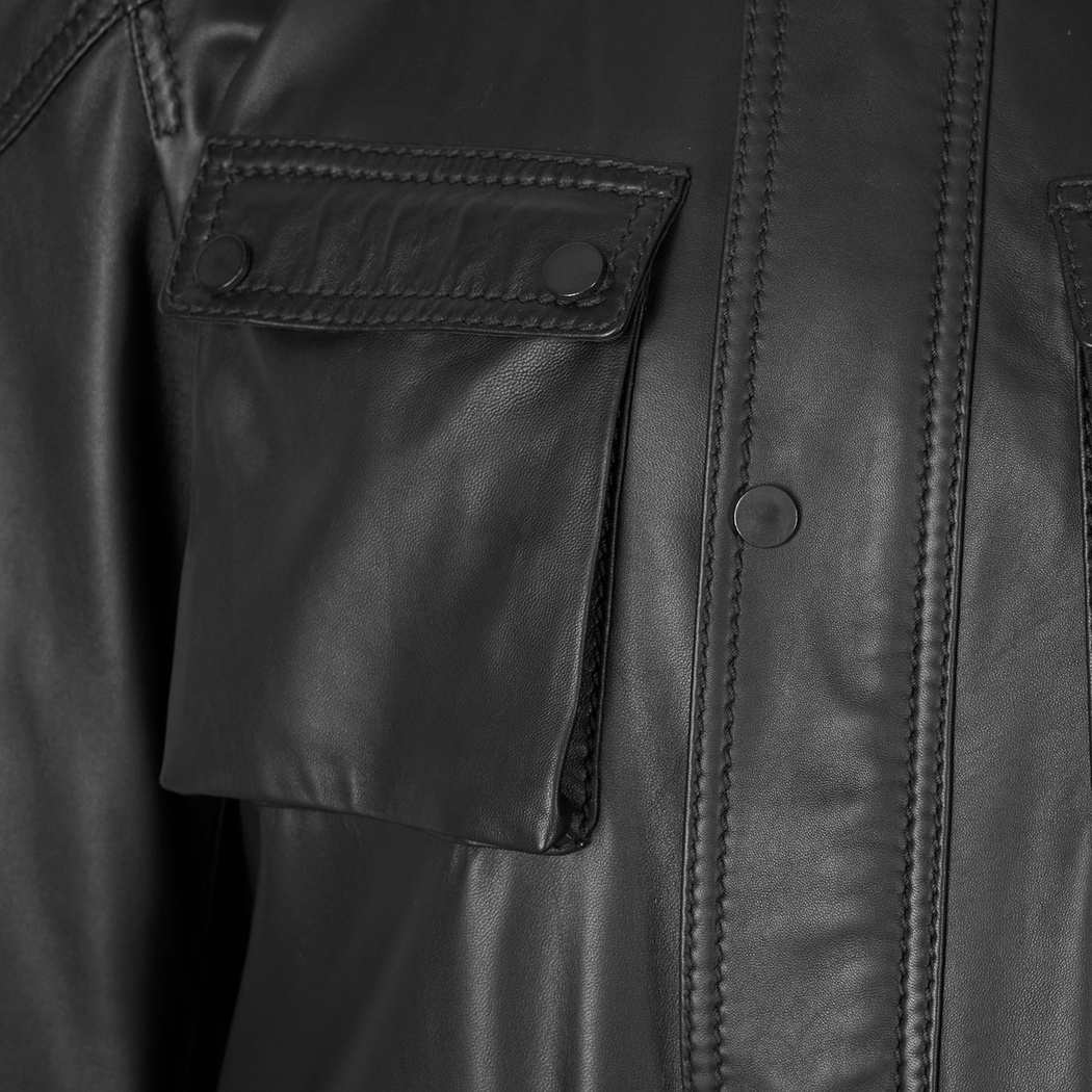 Dione Siyah Erkek Mont