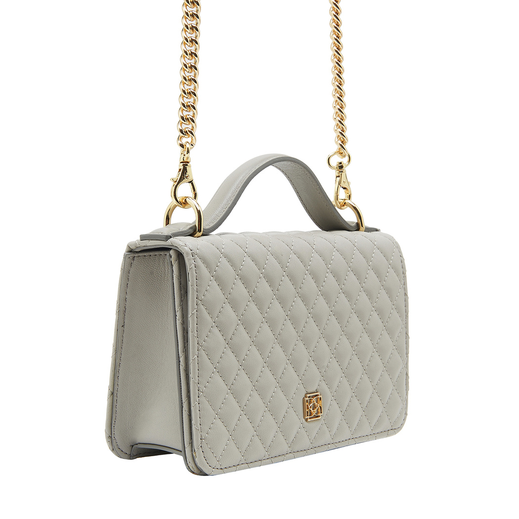 Donald Kadın Deri Kapitoneli Omuz Askılı Çanta