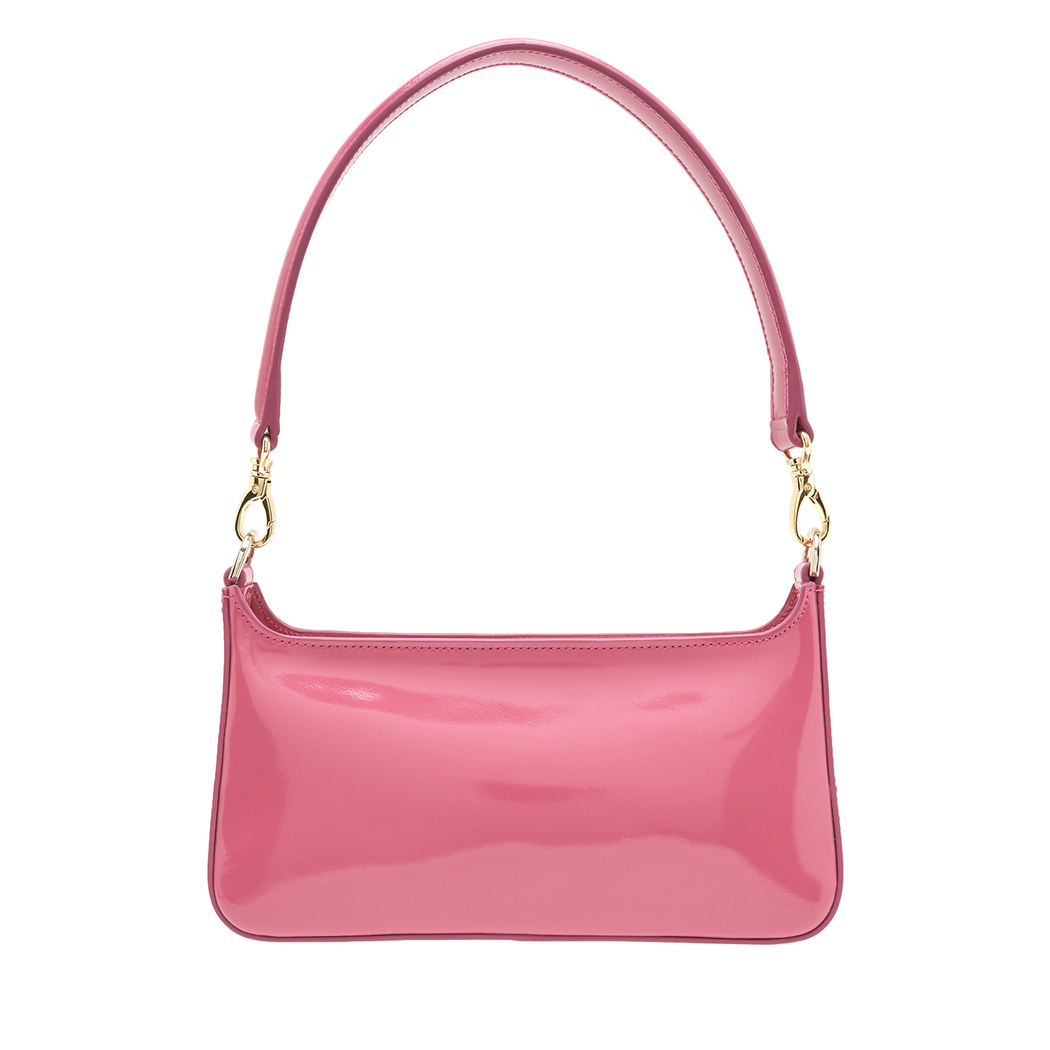 Donni Fuşya Kadın Rugan Deri Omuz Çantası 