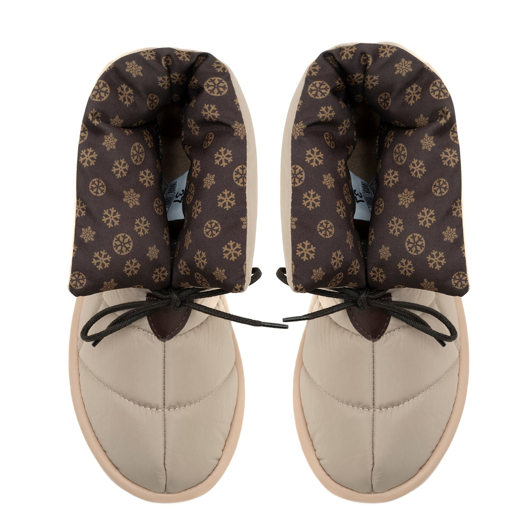 Dracul Bej Kadın Kapitone Detaylı Bot