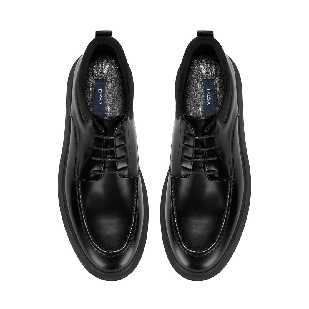 Efren Siyah Erkek Deri Loafer