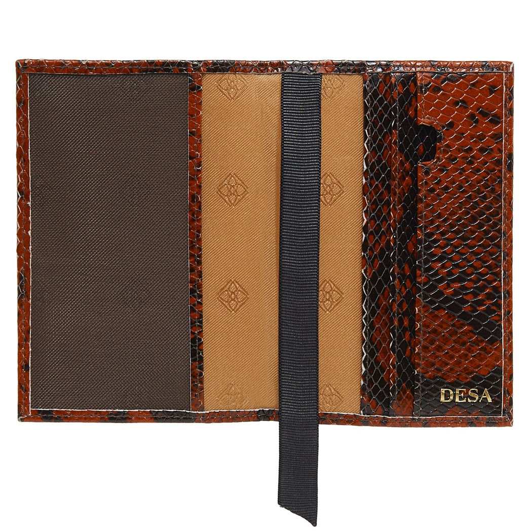 Egzotik Baskılı Deri Pasaportluk