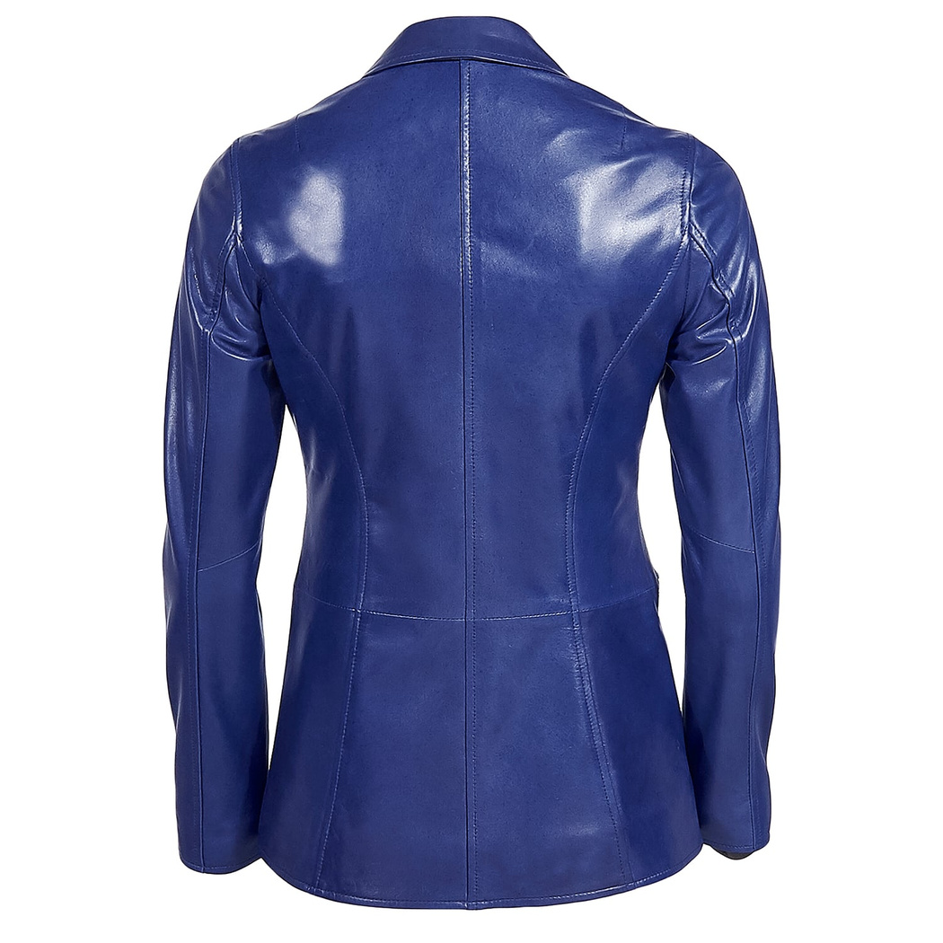 Elenore Kadın Deri Blazer Spor Ceket