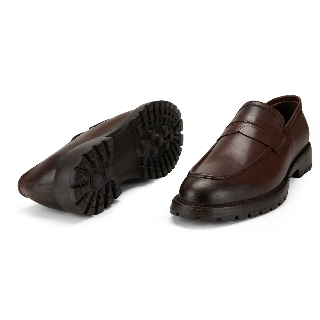 Elessa Kahve Erkek Günlük Deri Ayakkabı