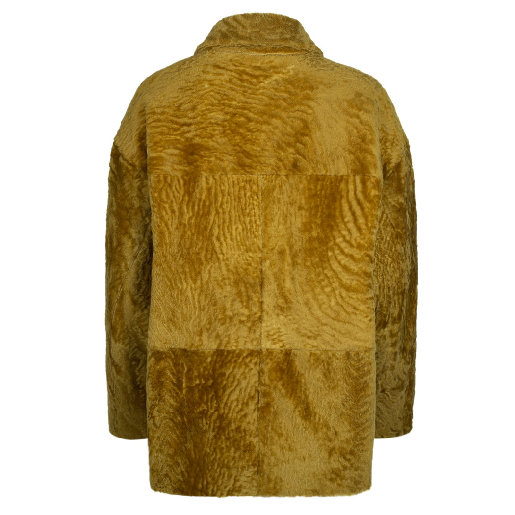 Elliana Yeşil Kadın Kürk Ceket