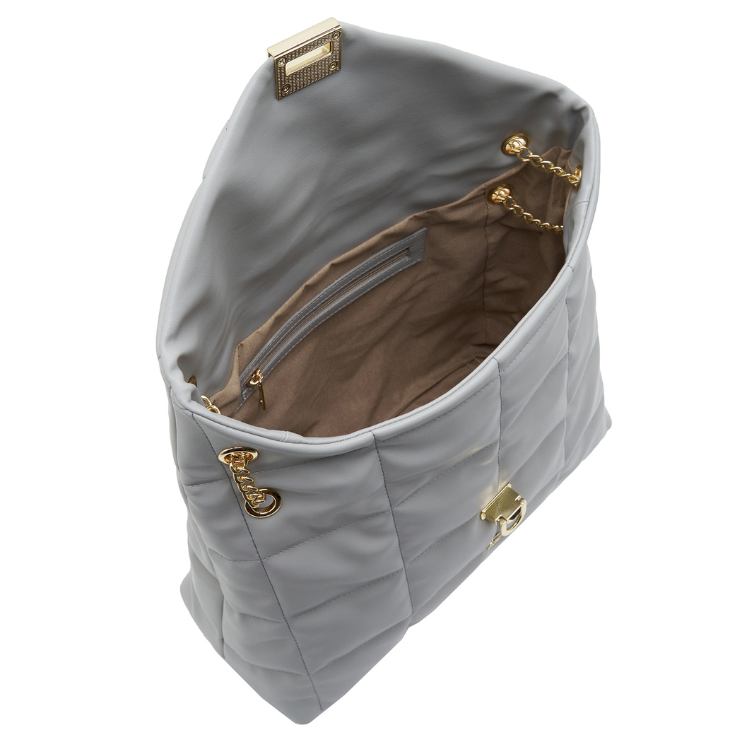 Elroy Gri Kadın Zincir Detaylı Omuz Çantası