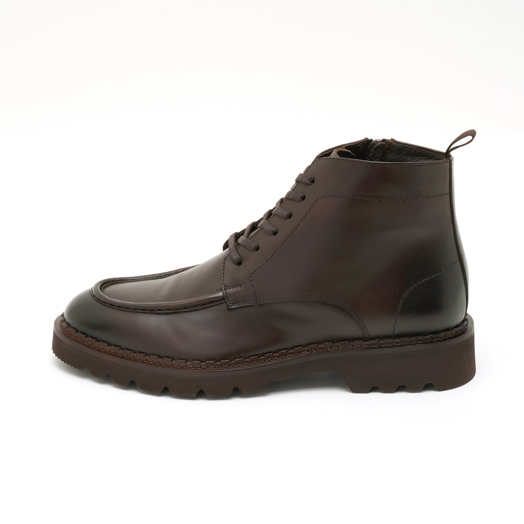 Emelia Kahve Erkek Deri Bot