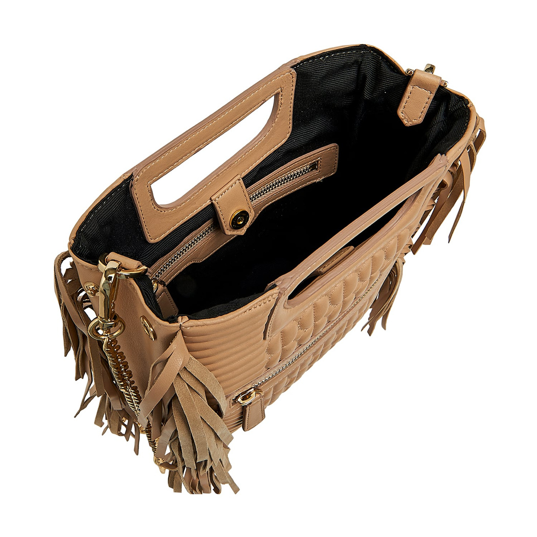 Emelina Kadın Deri Püsküllü El Çantası