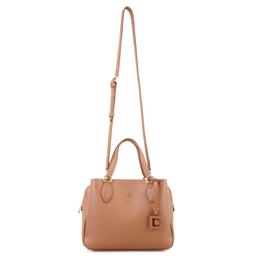 Emil Kahve Kadın Deri El Çantası