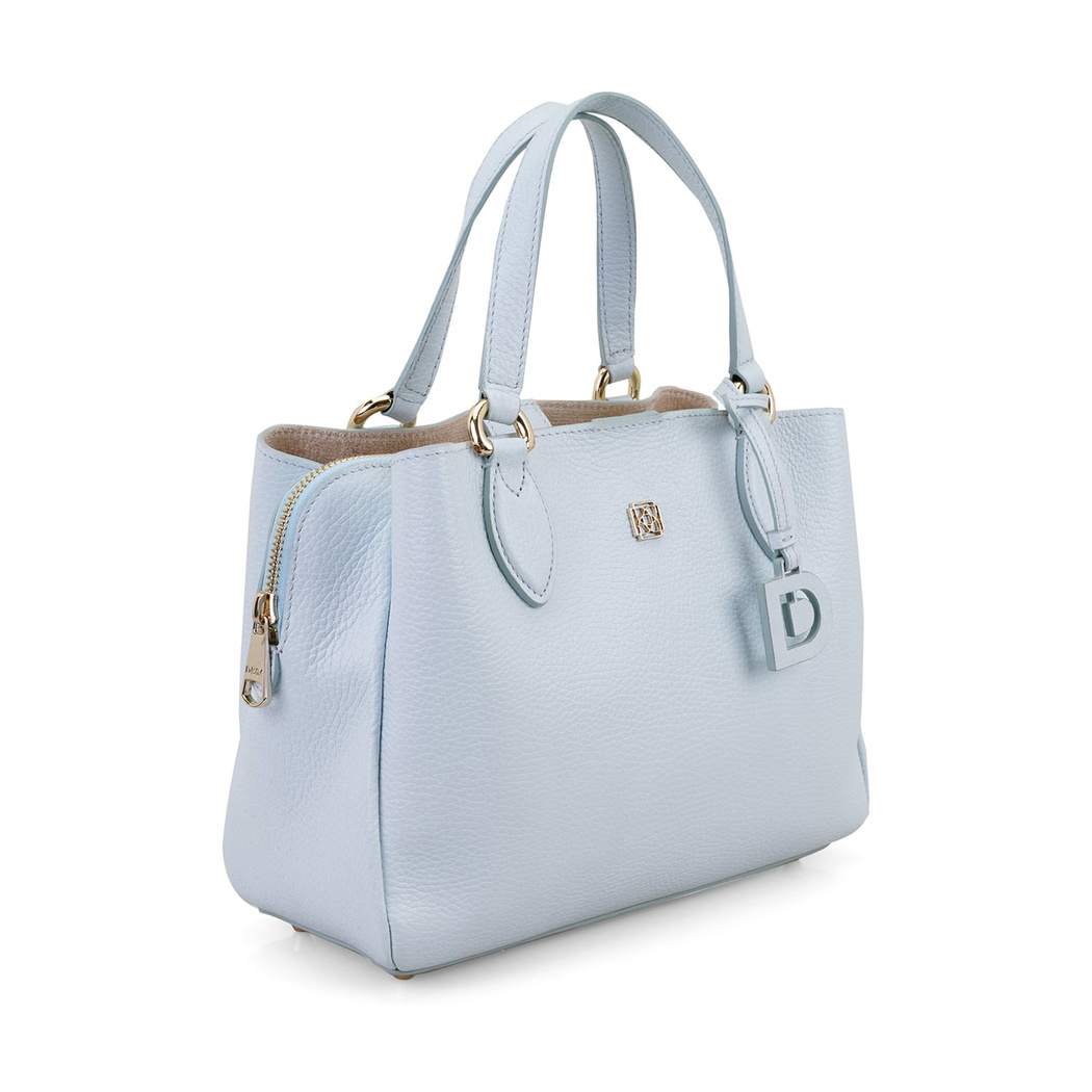 Emil Mavi Kadın Deri El Çantası