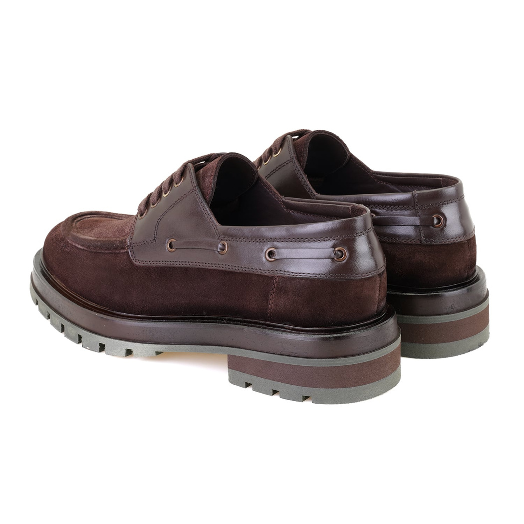 Emiras Kahve Erkek Günlük Süet Deri Ayakkabı