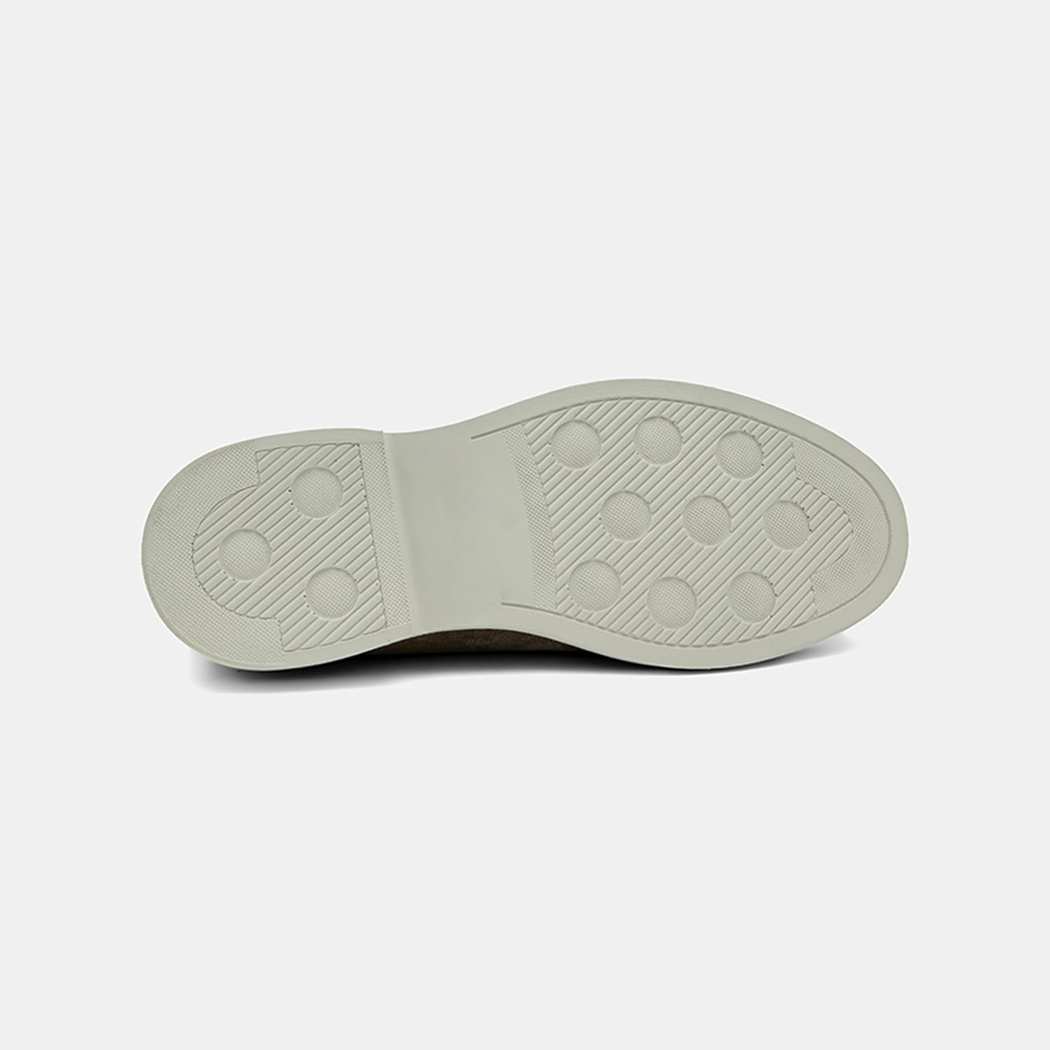 Erkek Bej Bağcıklı Klasik Süet Ayakkabı