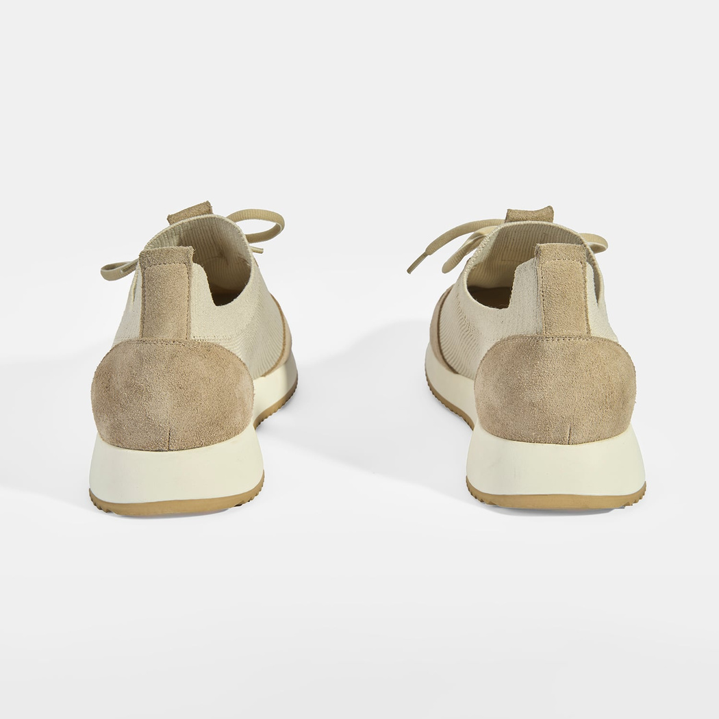 Erkek Bej Bağcıklı Süet Günlük Ayakkabı