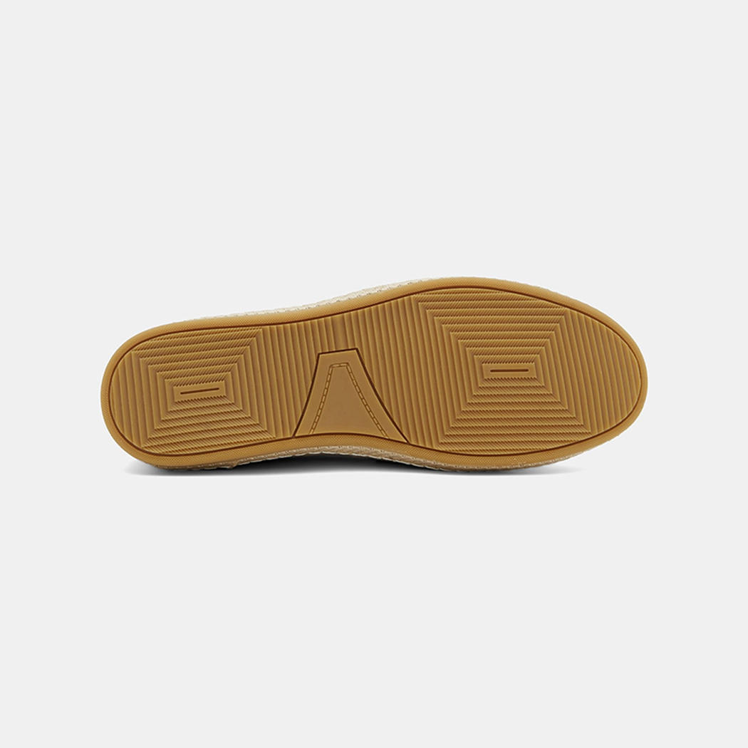 Erkek Bej Perforeli Günlük Süet Deri Loafer