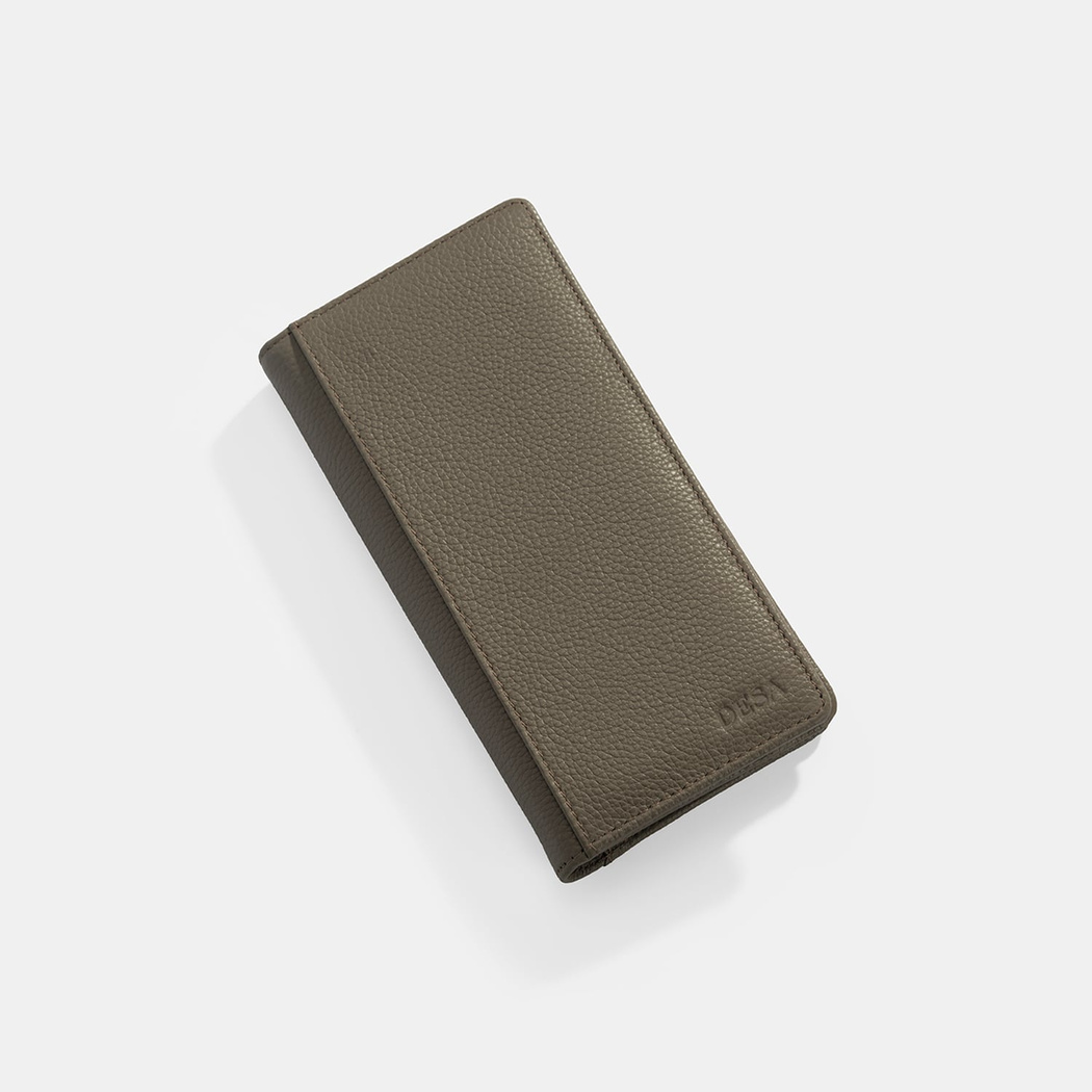 Erkek Gri Deri Cüzdan