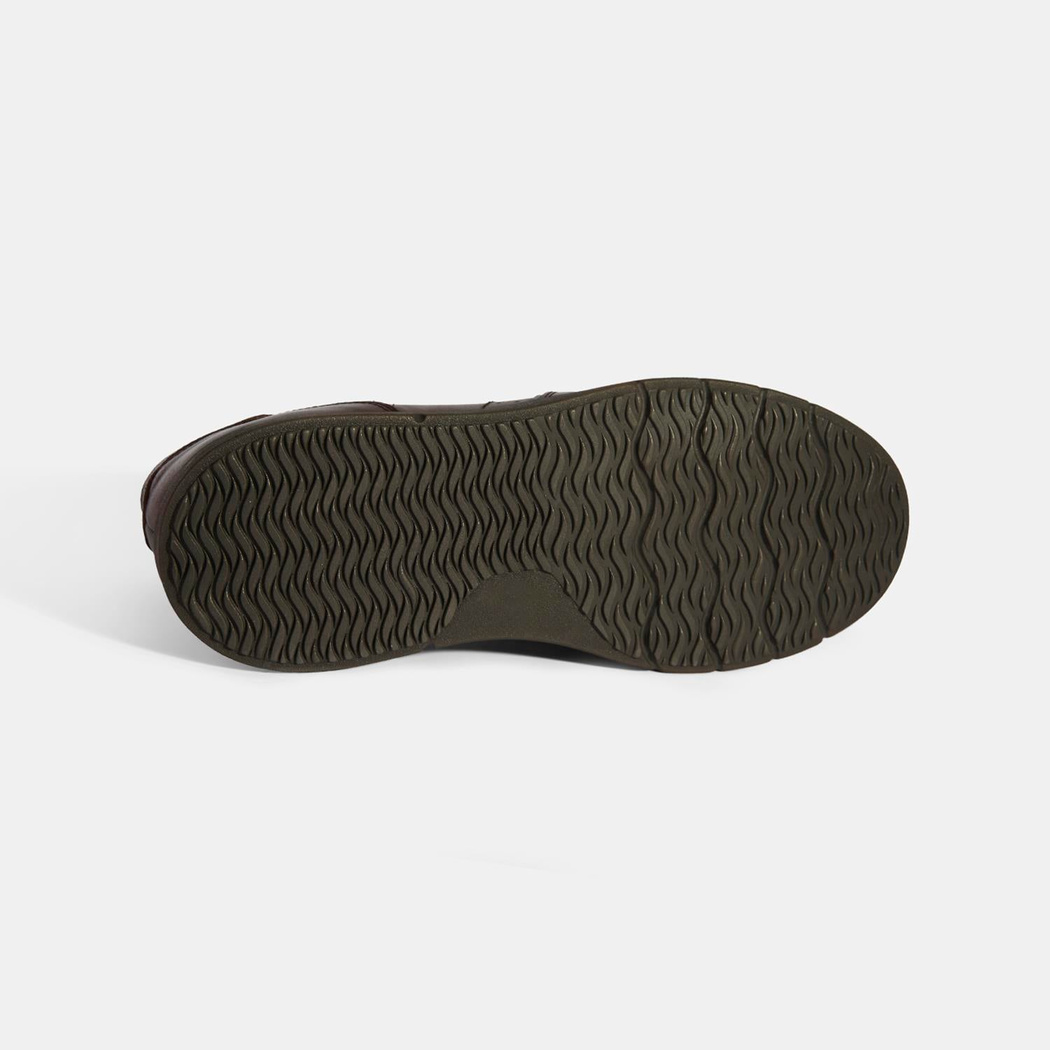 Erkek Kahve DesaComfort Bağcıklı Deri Günlük Ayakkabı