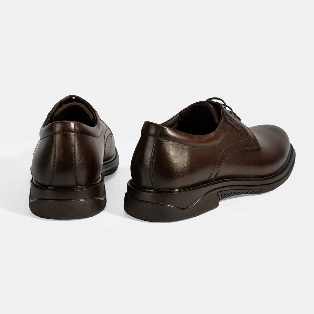 Erkek Kahve DesaComfort Klasik Deri Ayakkabı