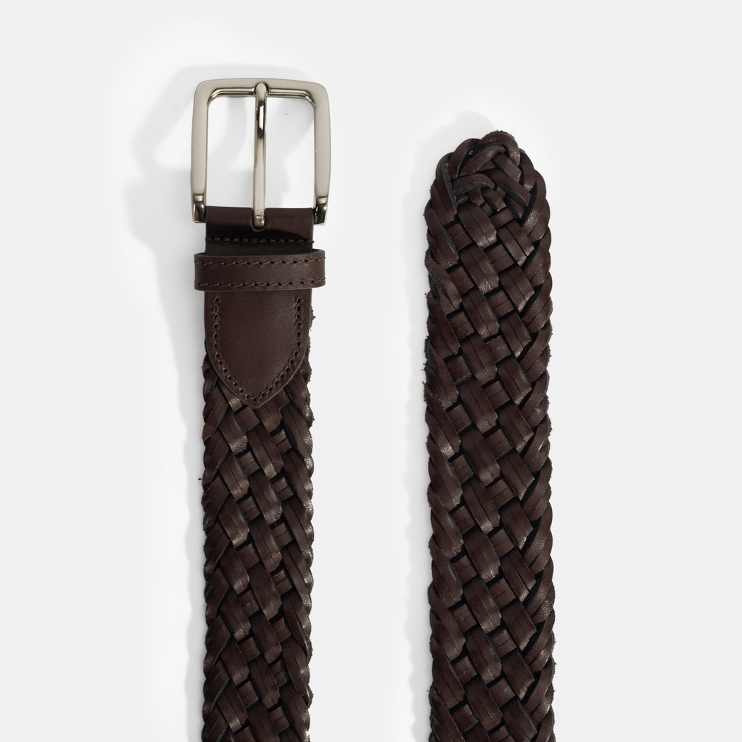 Erkek Kahve Spor Kemer