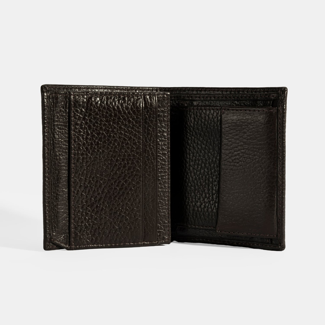 Erkek Koyu Kahve Deri Cüzdan