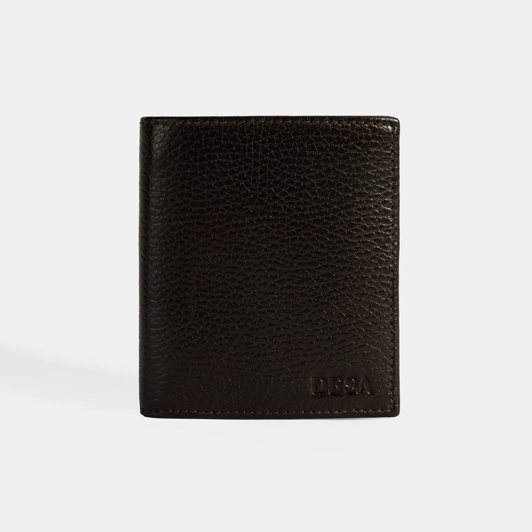 Erkek Koyu Kahve Deri Cüzdan