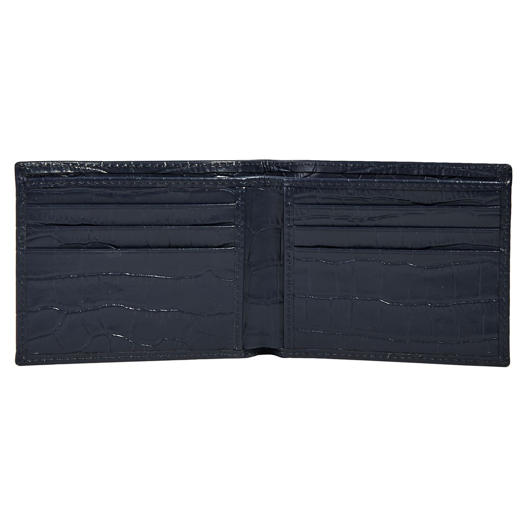 Erkek Kroko Baskılı Deri Cüzdan