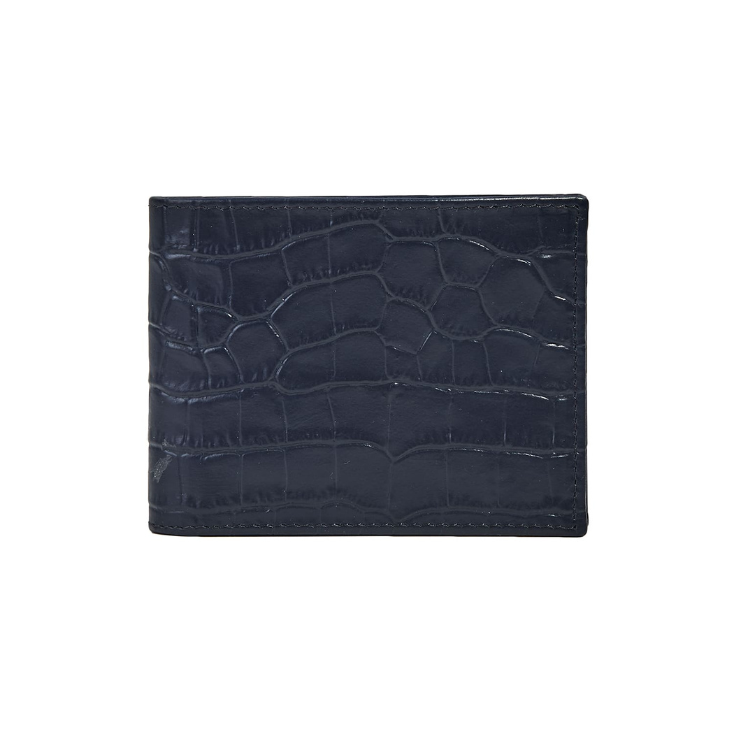 Erkek Kroko Baskılı Deri Cüzdan