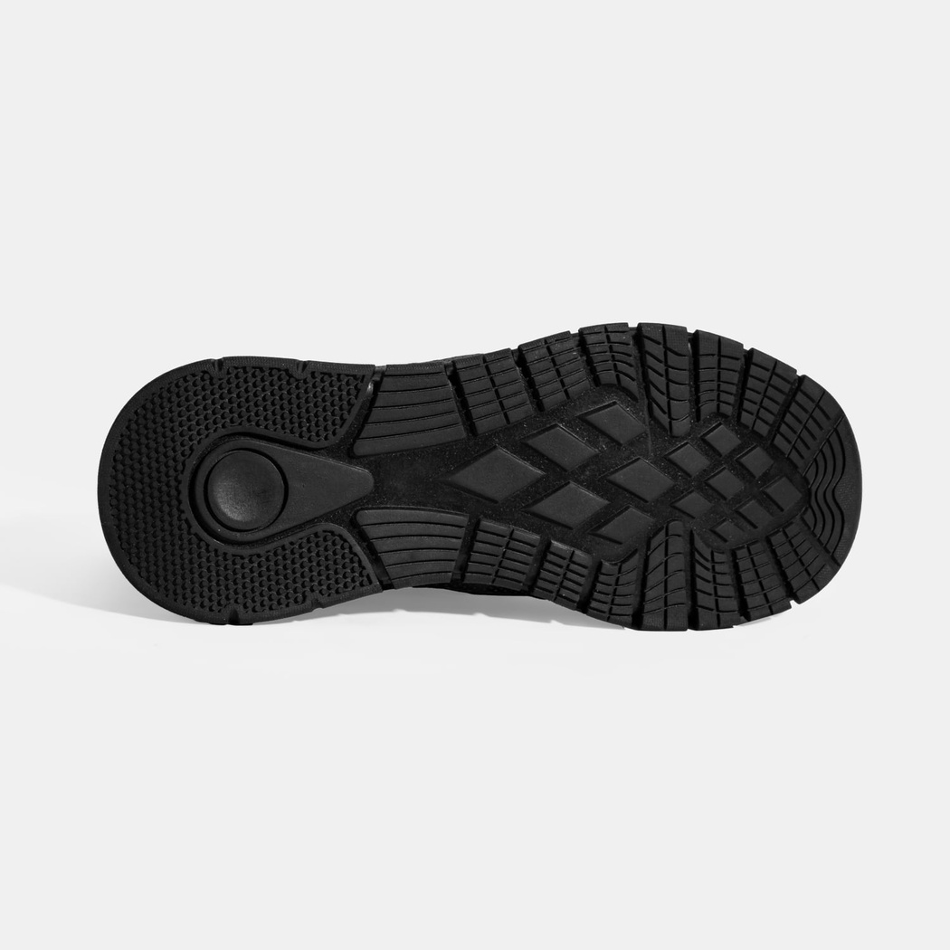 Erkek Siyah Bağcıklı Deri Spor Ayakkabı