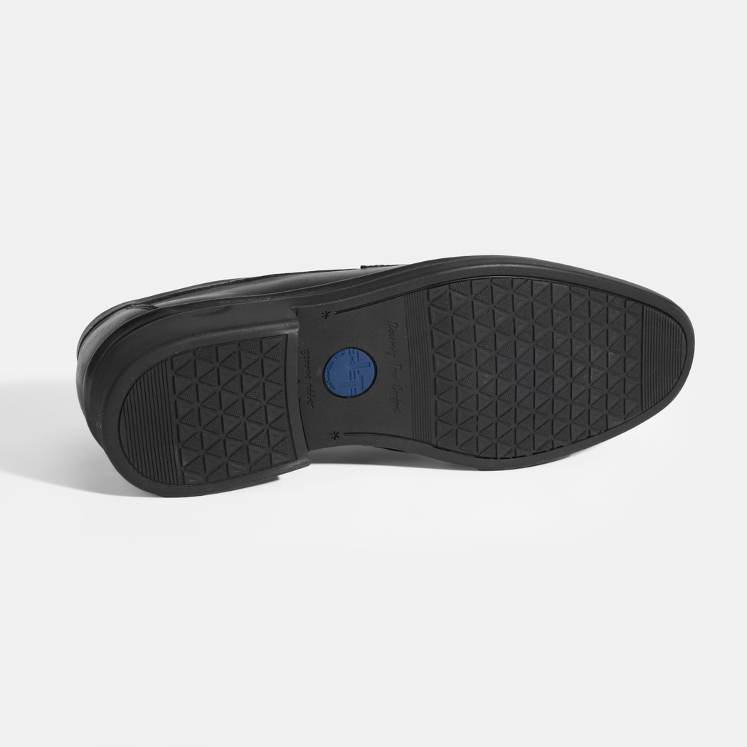 Erkek Siyah DesaComfort Deri Loafer