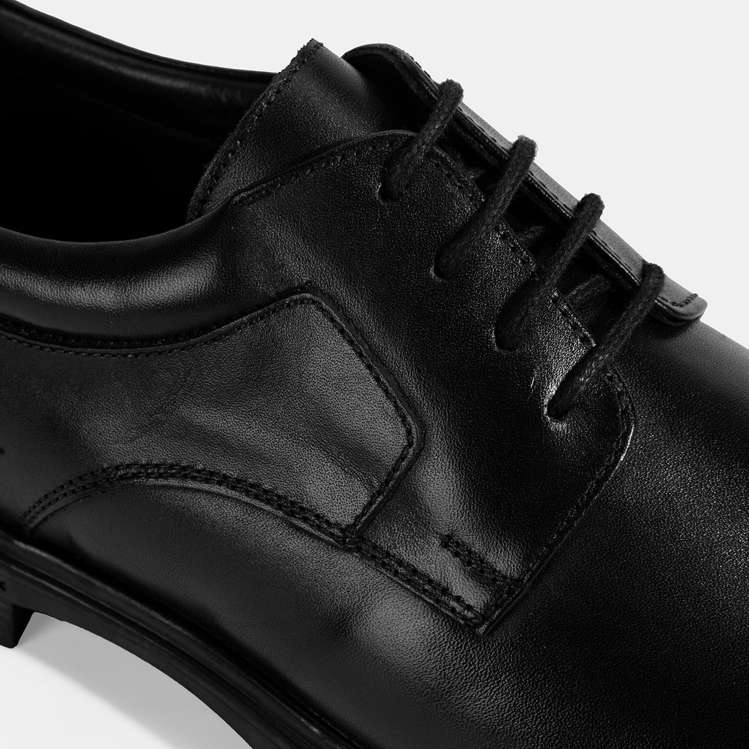 Erkek Siyah Klasik Deri Ayakkabı