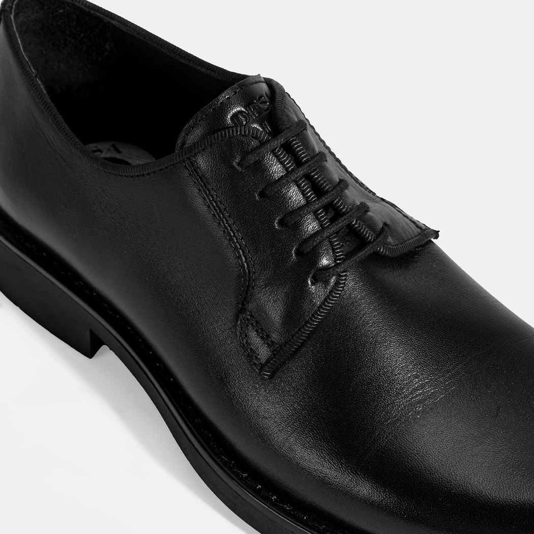 Erkek Siyah Klasik Deri Ayakkabı