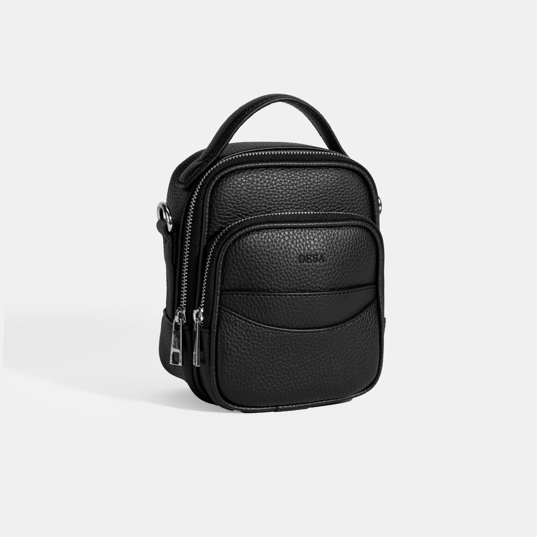 Erkek Siyah Postacı Çantası