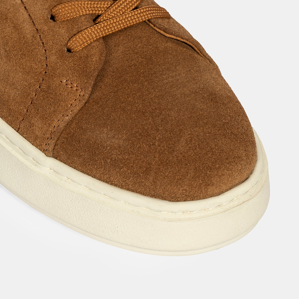 Erkek Taba Bağcıklı Süet Spor Ayakkabı