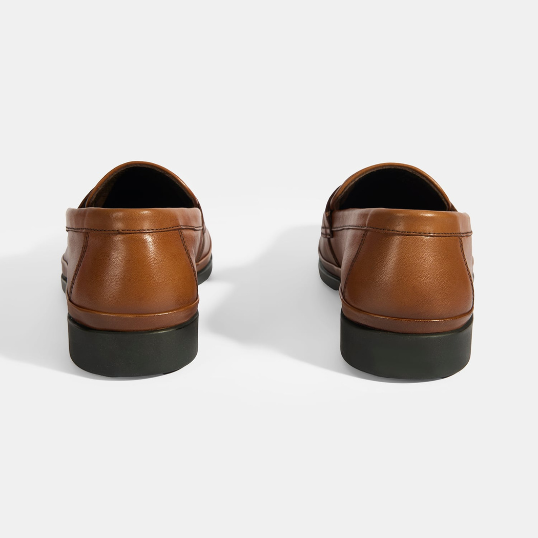 Erkek Taba DesaComfort Deri Loafer