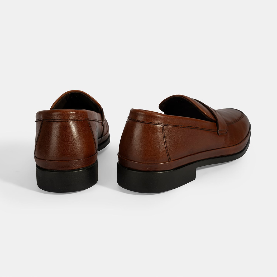 Erkek Taba DesaComfort Deri Loafer
