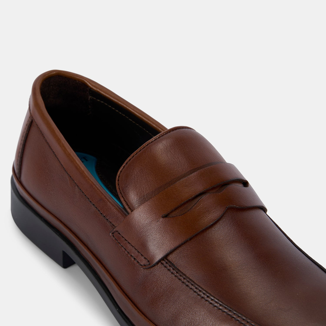 Erkek Taba DesaComfort Deri Loafer