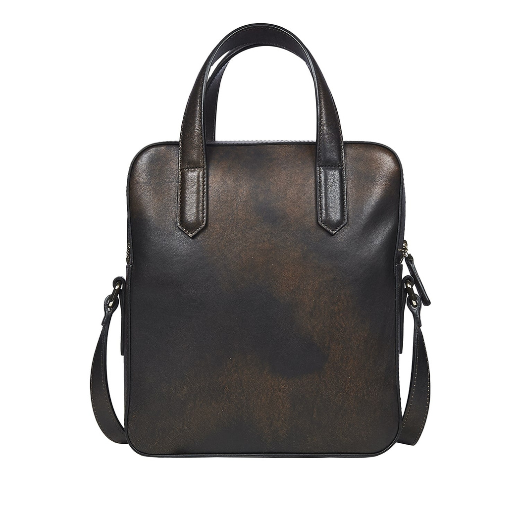 Erkek Vintage Deri Postacı Çantası