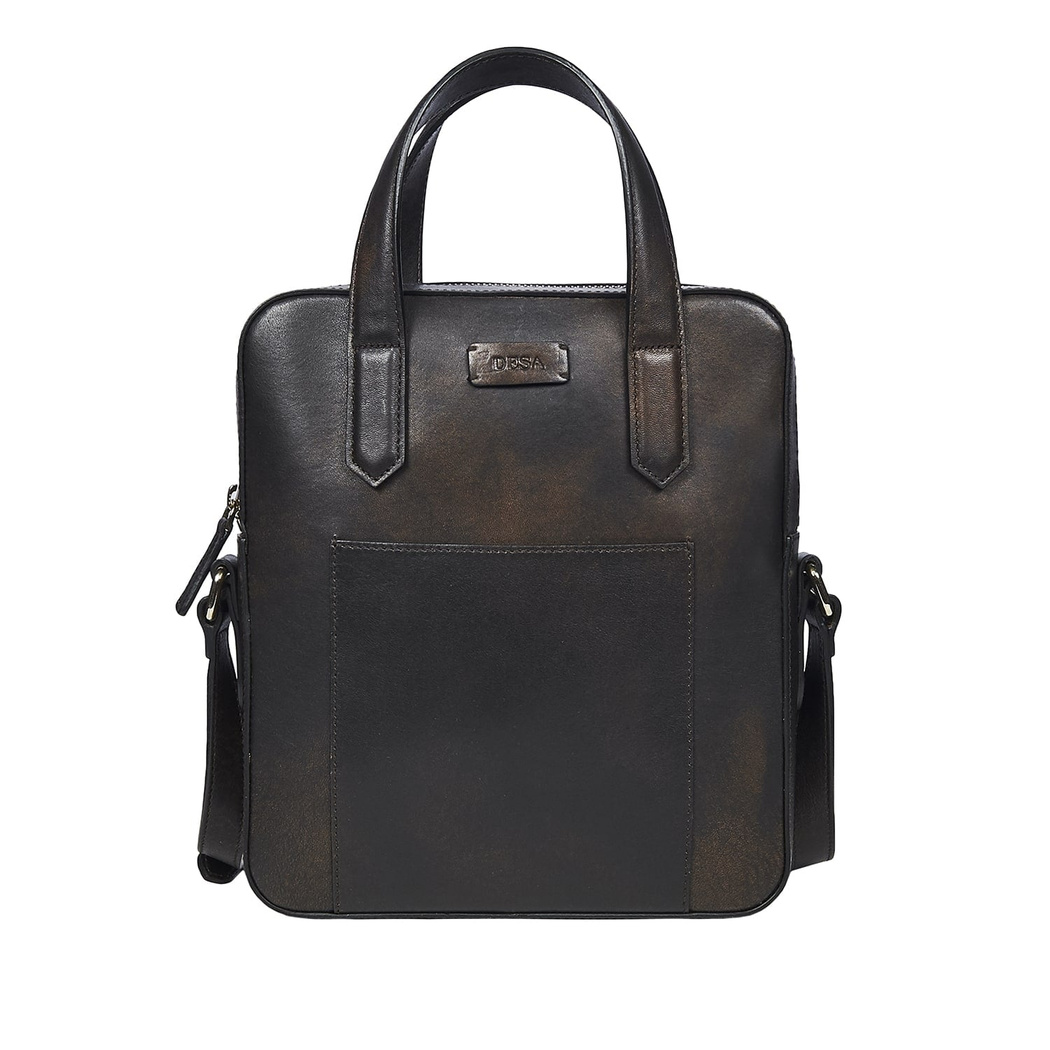 Erkek Vintage Deri Postacı Çantası