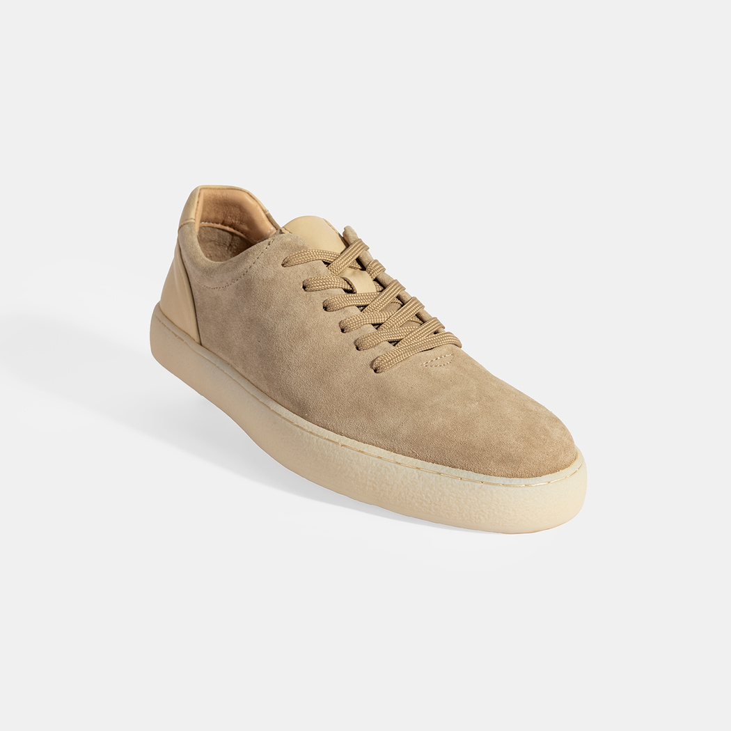 Erkek Vizon Bağcıklı Süet Günlük Ayakkabı