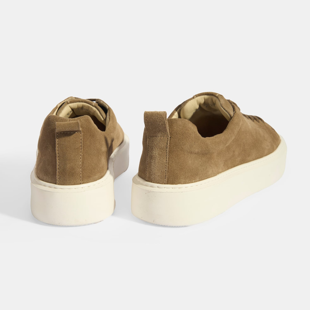 Erkek Vizon Bağcıklı Süet Günlük Ayakkabı