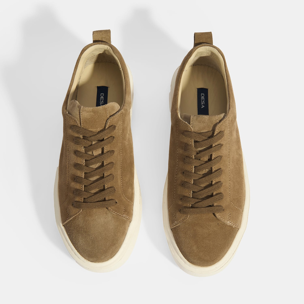 Erkek Vizon Bağcıklı Süet Günlük Ayakkabı