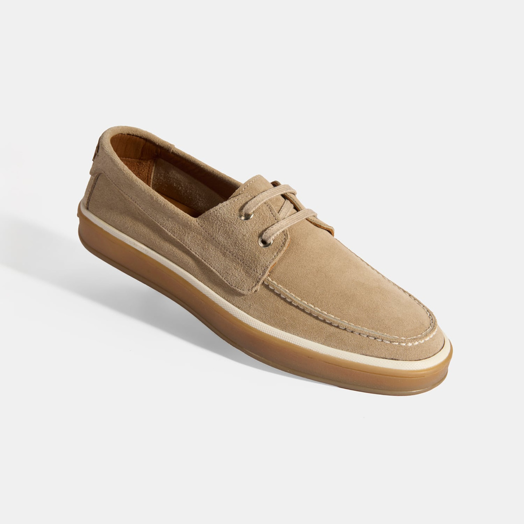 Erkek Vizon Bağcıklı Süet Günlük Ayakkabı