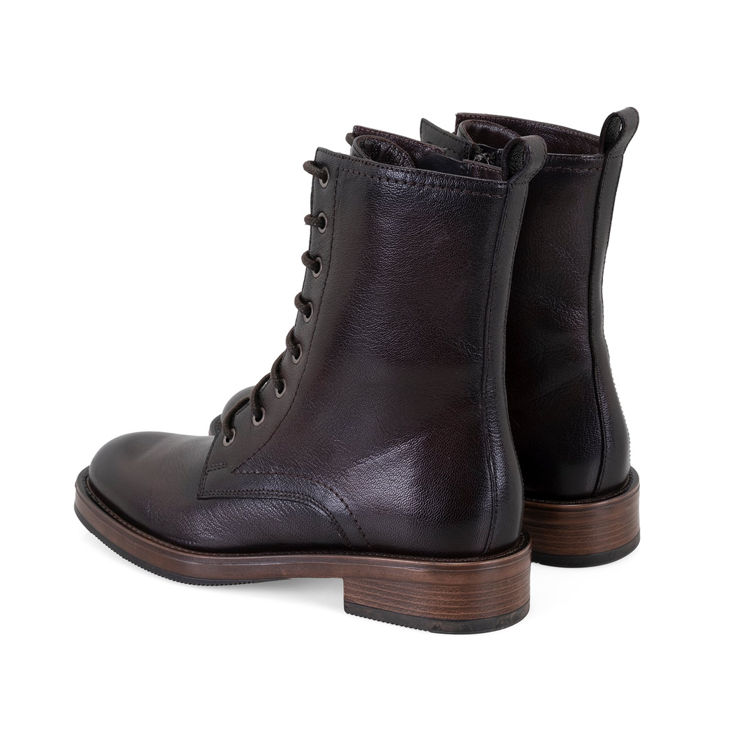 Etira Kahve Kadın Deri Bot