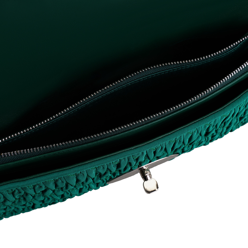 Eunice Yeşil Kadın Postacı Çantası