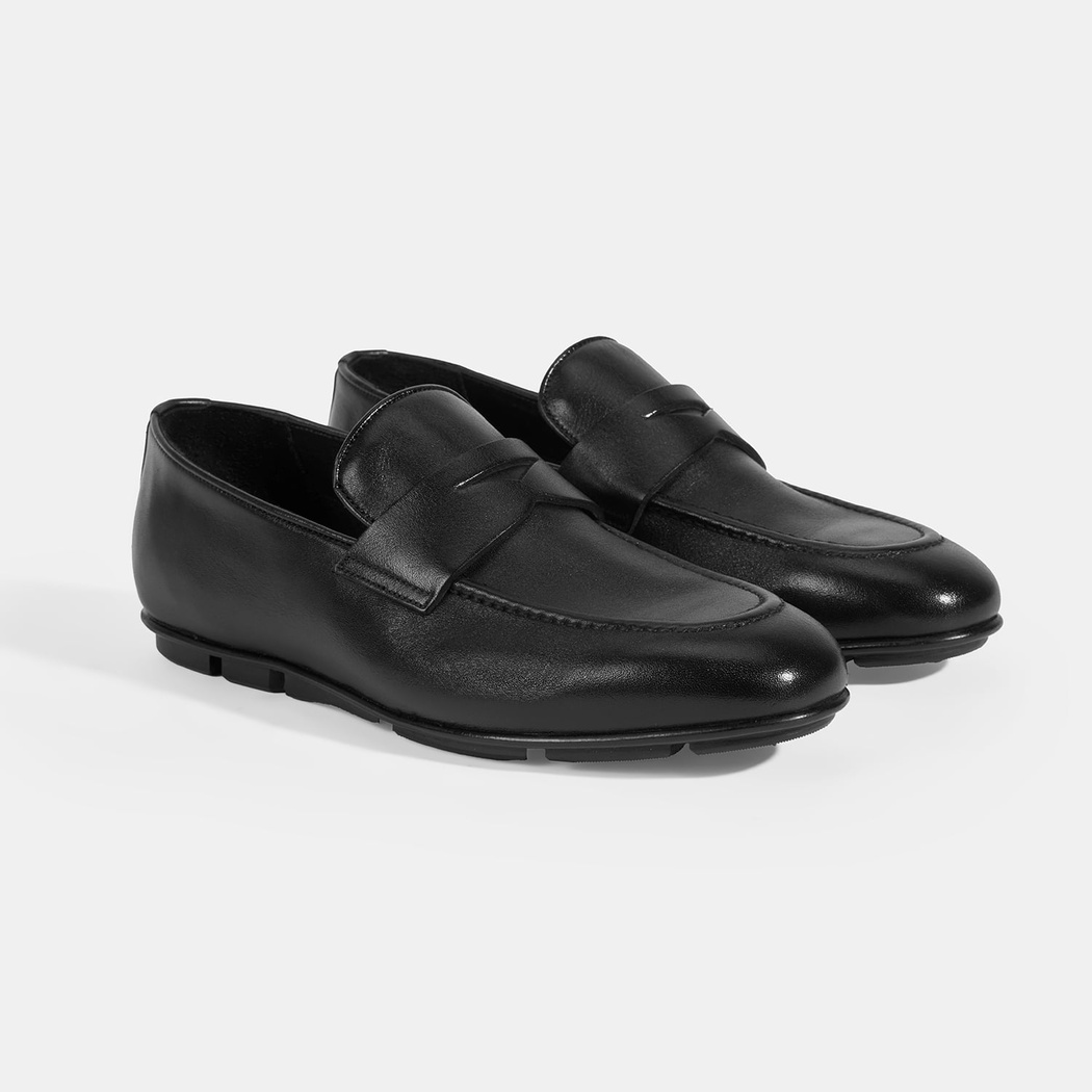 Evander Siyah Erkek Slip-On Günlük Ayakkabı